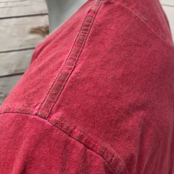 Ride On Bare Denim Co. Vintage Bikers Since 1991 Women's V-Neck Motorcycle Chick - Picture 7 of 10